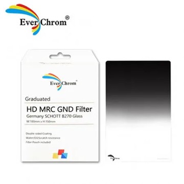 送磁鐵框~ Ever Chrom Soft GND1.2 方形 軟式 漸層鏡 100x150mm ND16(EverChrom,公司貨)