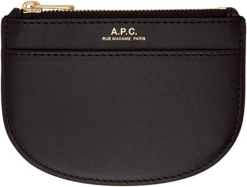A. P.C. 黑色 Demi-Lune New Coin 卡包