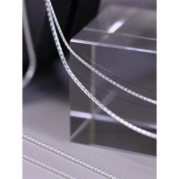 加固蛇骨鏈十字鏈S925純銀鎖骨項鏈裸鏈珍珠配鏈單鏈簡約仙骨鏈