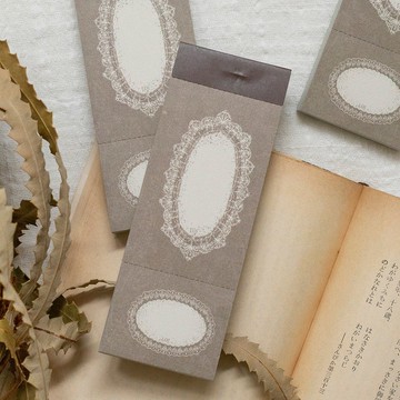 Blooming Aura - 布蕾絲 便箋本