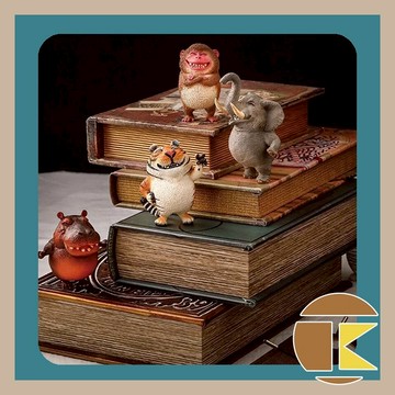 【現貨】Animal Life圓滾滾笑嘻嘻盲盒 一中盒6入｜研達設計療癒動物收藏推薦｜愛蛋客