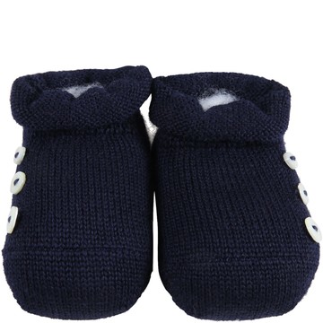 Story Loris Blue Baby-bootee For Babies