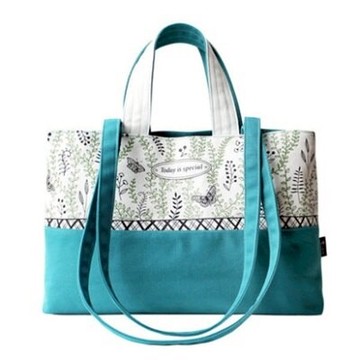 現貨+預購 手提包帆布肩背包-時尚撞色清新花卉女包包73st57【獨家進口】【米蘭精品】