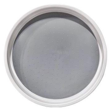 SHIMOYAMA 可旋轉託盤 小 25.5 x 25.5 x 3.5cm  白色  1個