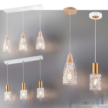 鑽石厚玻璃造型吊燈 F08-06-72631、72632、72633、72634