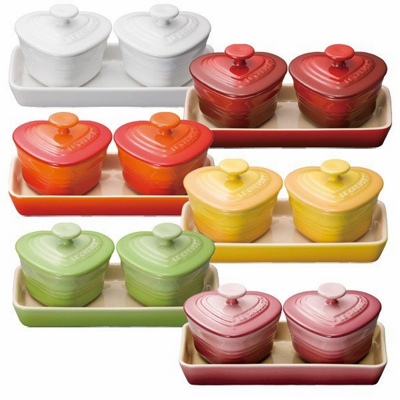 ルクルーゼ ル クルーゼ Le Creuset プチ ラムカン ダムール セット ハート 化粧箱入り ストーンウェア 00 178 Le Creuset 通販 Lineポイント最大0 5 Get Lineショッピング
