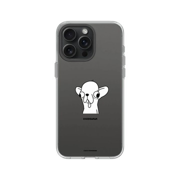 iPhone 15 Pro Max Clear 透明 - Godgwawa 變種吉娃娃 - 吉本款