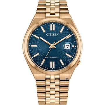CITIZEN 星辰 Mechanical TSUYOSA機械錶 午夜藍 40MM (NK0023-57L)