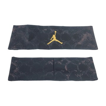 NIKE JORDAN FURY 頭帶 止汗髮帶 健身 訓練 戶外 運動 飛人喬丹 吸汗 乾爽 透氣 彈性 柔軟 黑金