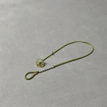 商城熱賣⭐編織手繩  可調節 閨蜜手繩 情侶手繩有錢花手鍊女綠色夏日高顏值小衆輕奢百搭簡約ins手工編織