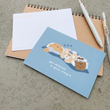 KILO插畫明信片 | You deserved a good sleep