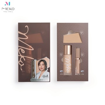 MEKO 原野肌密禮盒組 : 原野肌密抹刀粉底液+無痕遮瑕膏【官方旗艦館】