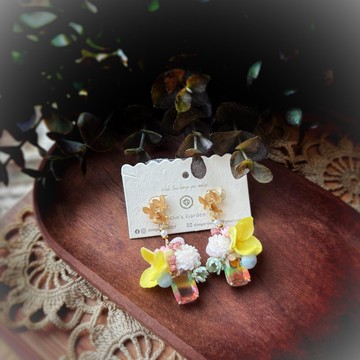My Garden collection 彩色耳環