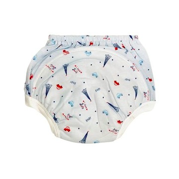 JB DESIGN 嬰幼兒學步尿褲 內褲型 台灣製造  M  巴黎汽車藍  1件