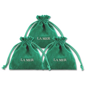 《LA MER 海洋拉娜》植絨寵愛束口袋 x 3