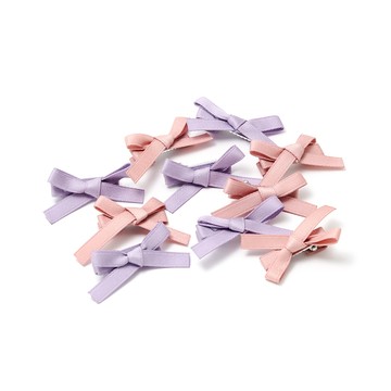蝴蝶結少女髮夾組 / 2色 / Bow Girl Hair Clip Set