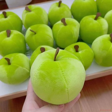 精選好物🌈蘋果可愛毛絨捏捏解壓玩具治癒桌伴玩偶情侶閨蜜聖誕平安生日禮物