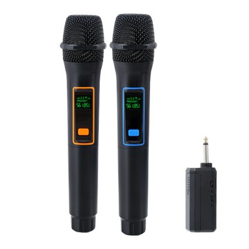 一拖二無線麥克風話筒專業卡拉ok唱歌演出ktv直播跨境108手持咪【北歐家居生活】