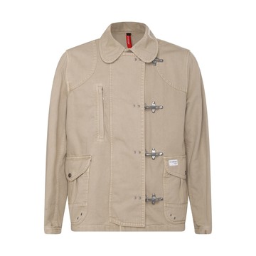 Fay - Beige Cotton 4 Ganci Casual Jacket