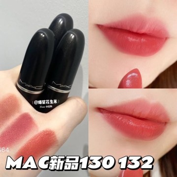 雪莉正品現貨美妝MAC魅可2022春季新品子彈頭口紅唇膏130 132 666 558