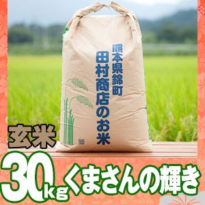 5年産　熊本県産くまさんの輝き玄米30kg