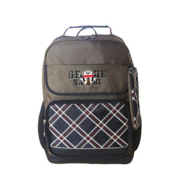 吉尼拉比男童時尚英倫風超清護脊雙肩背包1 4年級小學生減負書包