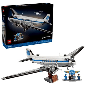 LEGO 11378 ICONS Douglas DC-3 PAN AM 客機 Douglas DC-3 PAN AM Airliner  1個