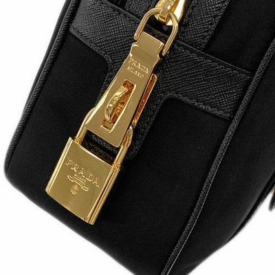 PRADA バック 2WAY カーフ ブラック paardenmelkerijdebeck.be