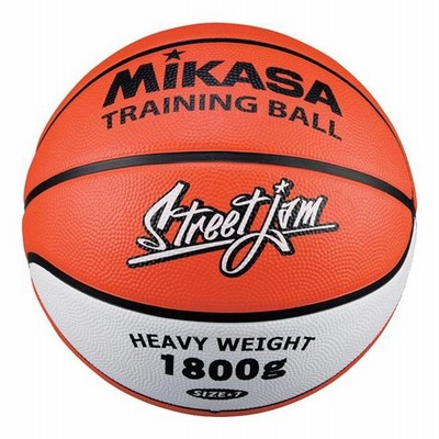 ミカサ バスケットボール7号 トレーニング1.8kg ゴム B7JMTR-O ＜2023NP＞