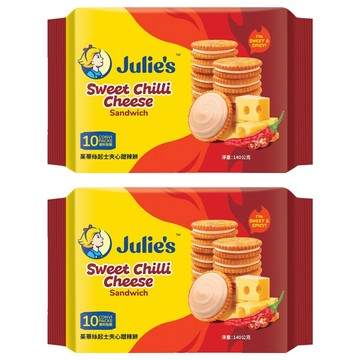 Julie's 茱蒂絲 起士夾心甜辣餅  140g  2個