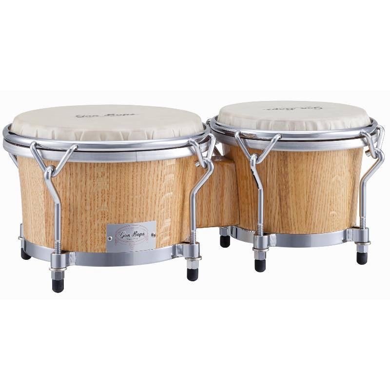 受注製作  Gon Bops カルフォルニア シリーズ ボンゴ 8.5"  7" California Series Bongos GON-CA0785 N ナチュラル MS マホガニー