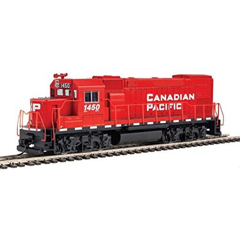 ー　GP15ー1　EMD　標準DC　Walthers　Trainline　ー　HOスケールモデル　カナダパシフィック(レッド、ホワイト)-