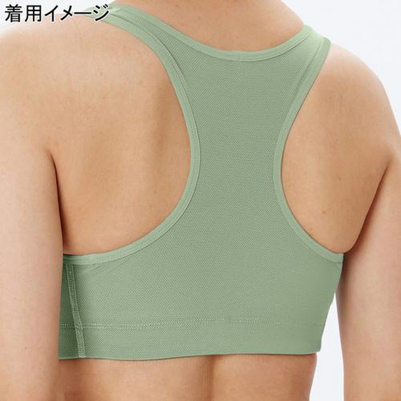 かわいい！ メッシュサポートブラ DANSKIN ダンスキン DC124900 グリーン GF 服＆ファッション小物