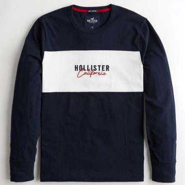 Hollister HCO 長袖 T恤 藍色  1429