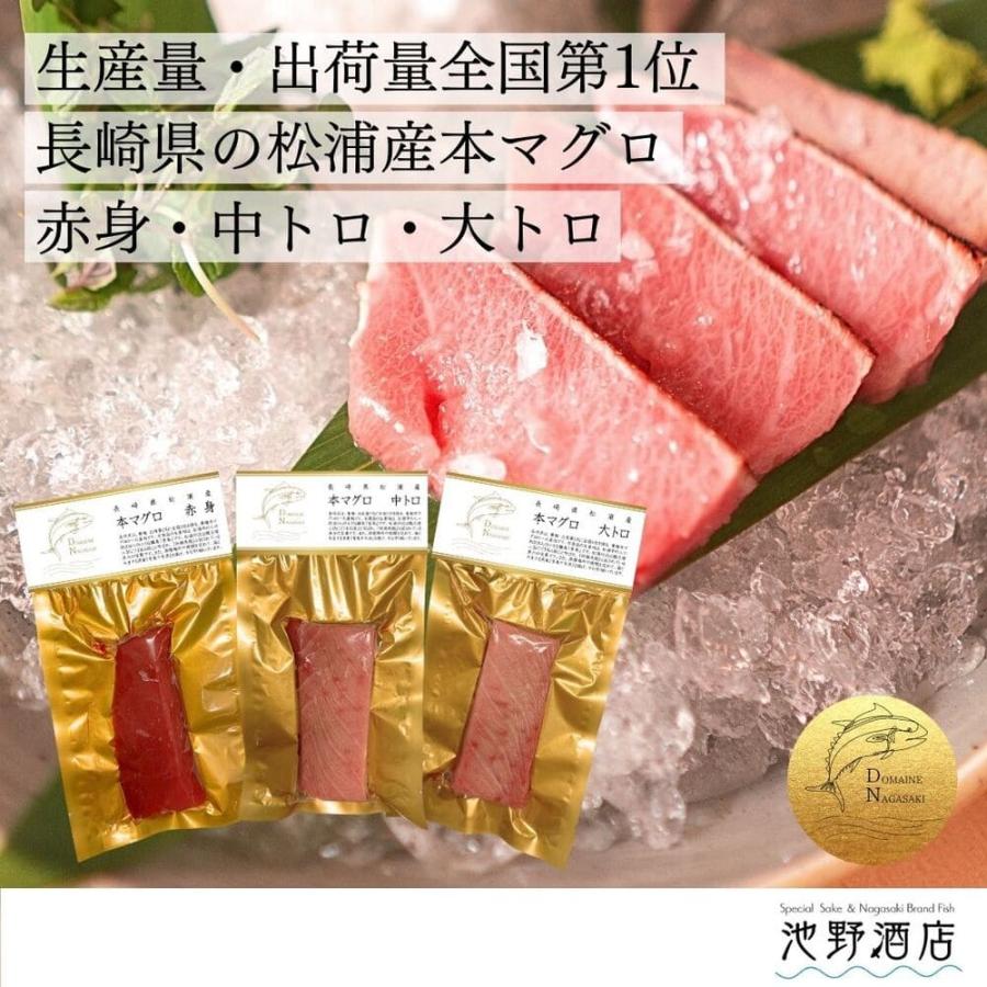  長崎県松浦産 本マグロ 食べ比べ ギフトセット