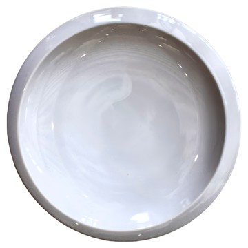 佐和陶瓷 反口 滿水容量340mL  26 x 2cm  1個  強化白