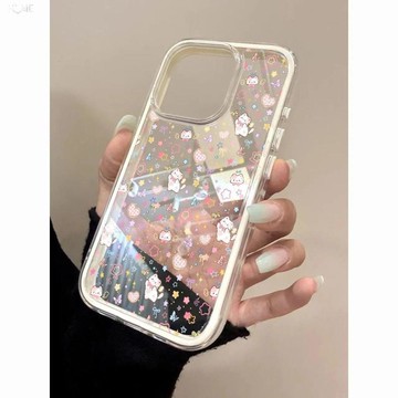 滿屏星星小貓適用蘋果17手機殼iPhone16promax/15/14透明12二合一