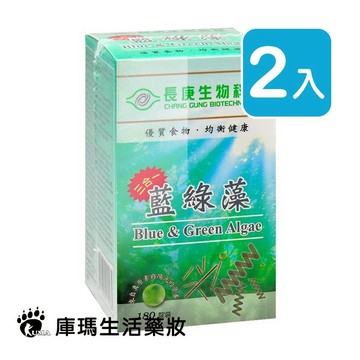 長庚生技 藍綠藻錠 180粒裝 (2入)【庫瑪生活藥妝】