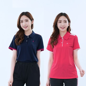 遊遍天下 MIT台灣製女款抗UV吸濕排汗POLO衫