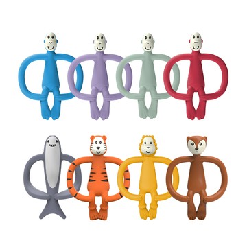 Matchstick Monkey 英國 咬咬猴牙刷固齒器-多款可選