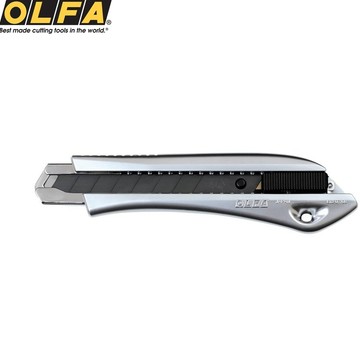日本OLFA專業極致系列防滑金屬握把美工刀Ltd-08(含刀片)