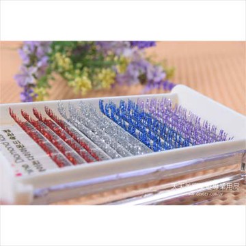 舞台金蔥金鑽細蔥嫁接睫毛(綜合色) [44898 ]◇美容美髮美甲新秘專業材料◇