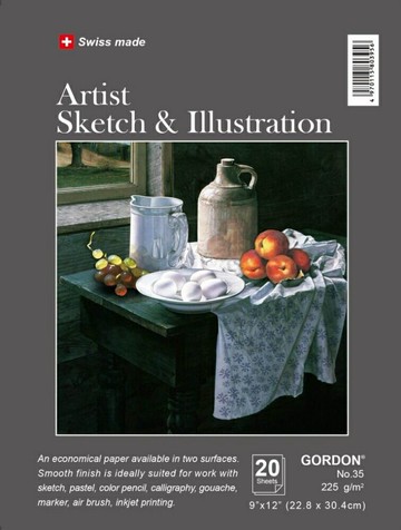 GORDON *35 瑞士專業素描/插畫本【APP滿額下單10%點數(單一帳號最高5000點)】1/31止