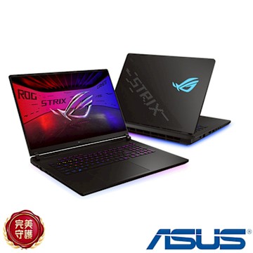 ASUS G835LX 18吋電競筆電 (Ultra 9 275HX/RTX5090/64G/2TB PCIe SSD/ROG Strix SCAR 18/闇夜黑)