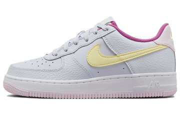 AIR FORCE 1 GS GREY CITRON FUCHSIA