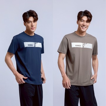 KINGO男款｜冰感系列｜尼龍圓領T恤 511607 /2色｜官方直營