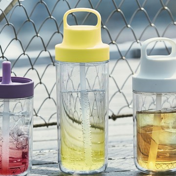 KINTO TO GO BOTTLE  雙層隨手瓶 480ml  月賞黃