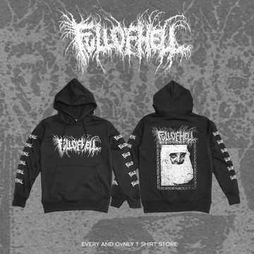 FULL OF HELL死亡金屬樂隊Grindcore周邊秋冬拉鏈衛衣帽衫外套