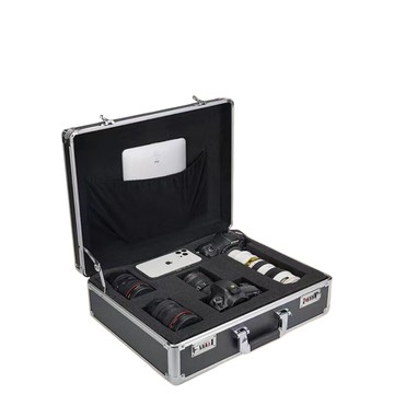 系統工具箱 【伊達】鋁合金工具箱 密碼手提箱 儀器防護箱 配件收納鋁箱40*32*14CM