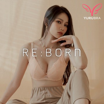 【YURUBRA】峰迷電波內衣 B.C.D.E罩 貼合 包副乳 穩定 包覆 扁寬胸 台灣製 ※0689奶橘